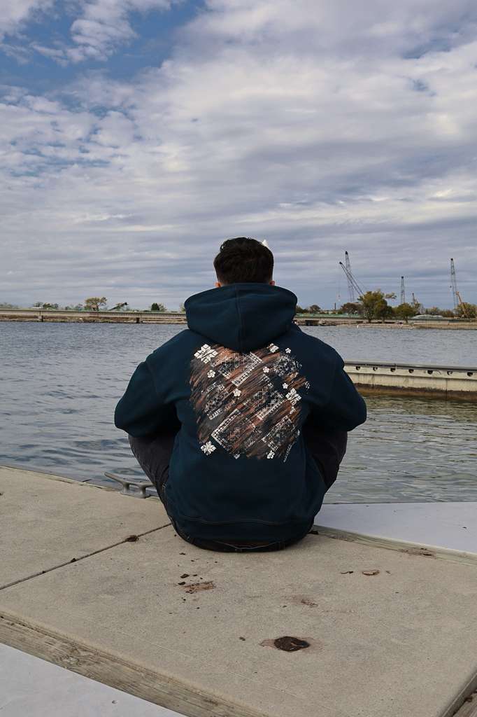 Kintsugi Restored (Teal) |Asim Azhar's First Love Base Hoodie