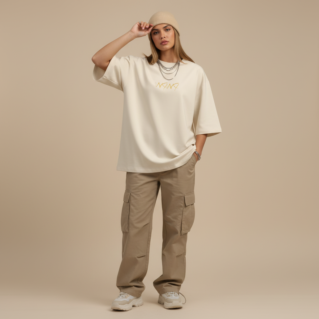 Restored T-shirt (Ivory)